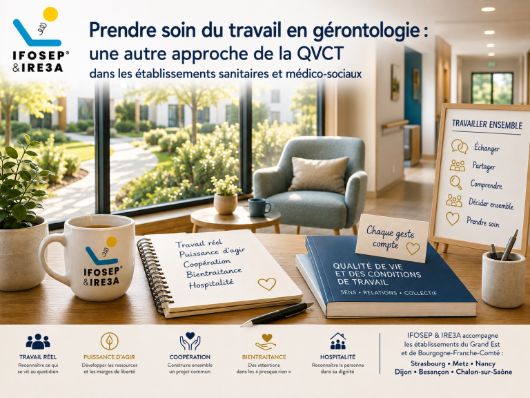 Prendre soin du travail en gérontologie : une autre approche de la QVCT dans les établissements sanitaires et médico-sociaux